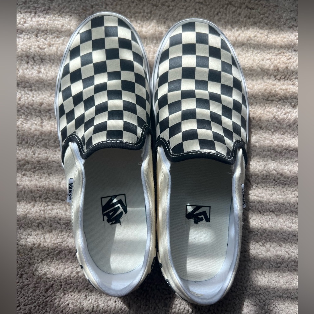 Checkered Vans